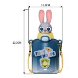 迪士尼 兒童不鏽鋼保冷保溫水壺 430毫升 哈茱蒂 迪士尼 兒童不鏽鋼保冷保溫水壺 430毫升 哈茱蒂