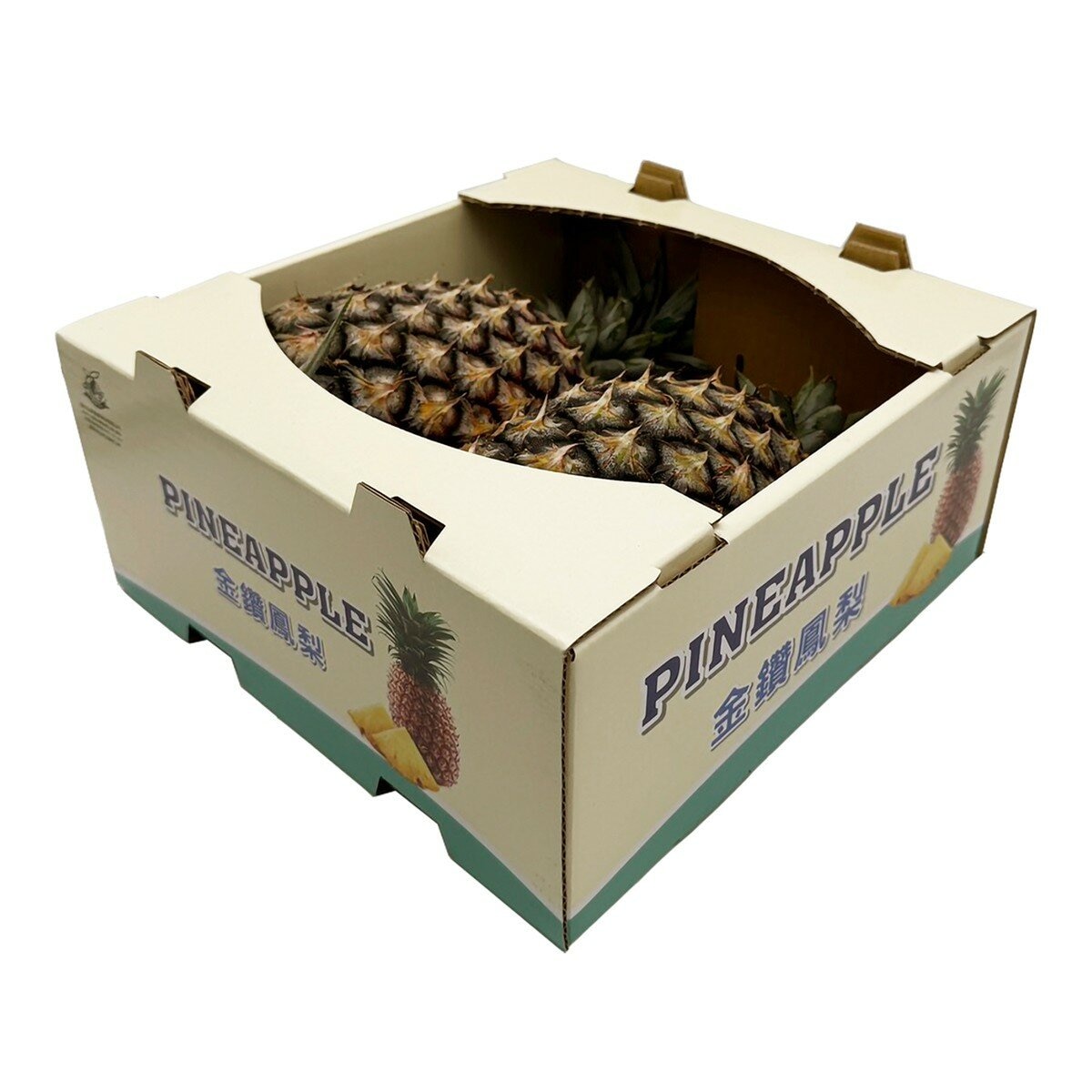 產履金鑽鳳梨 3.6公斤 / 2入