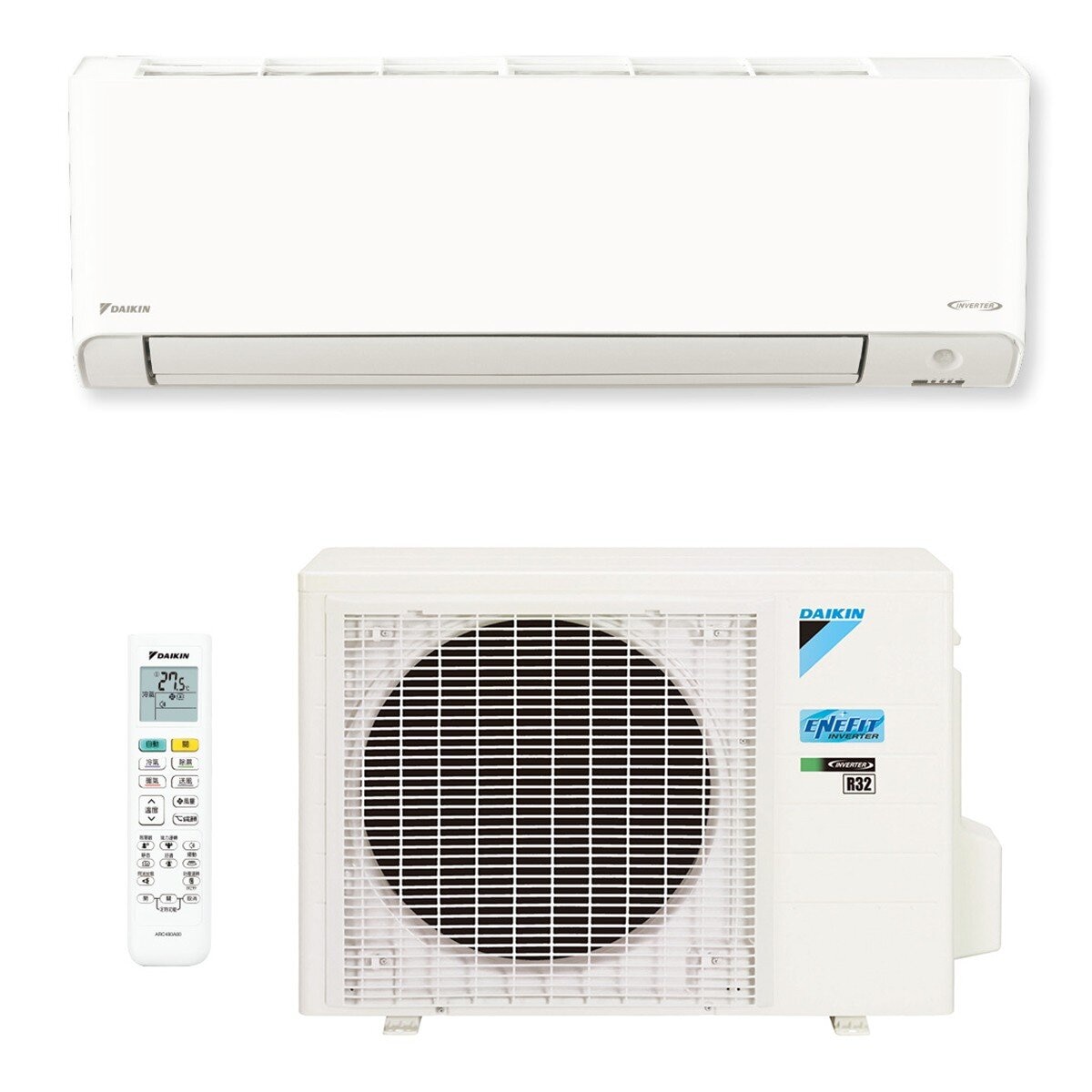 大金 4-6坪 3.5kW 橫綱X系列 變頻冷暖一對一分離式冷氣 含運費及基本安裝