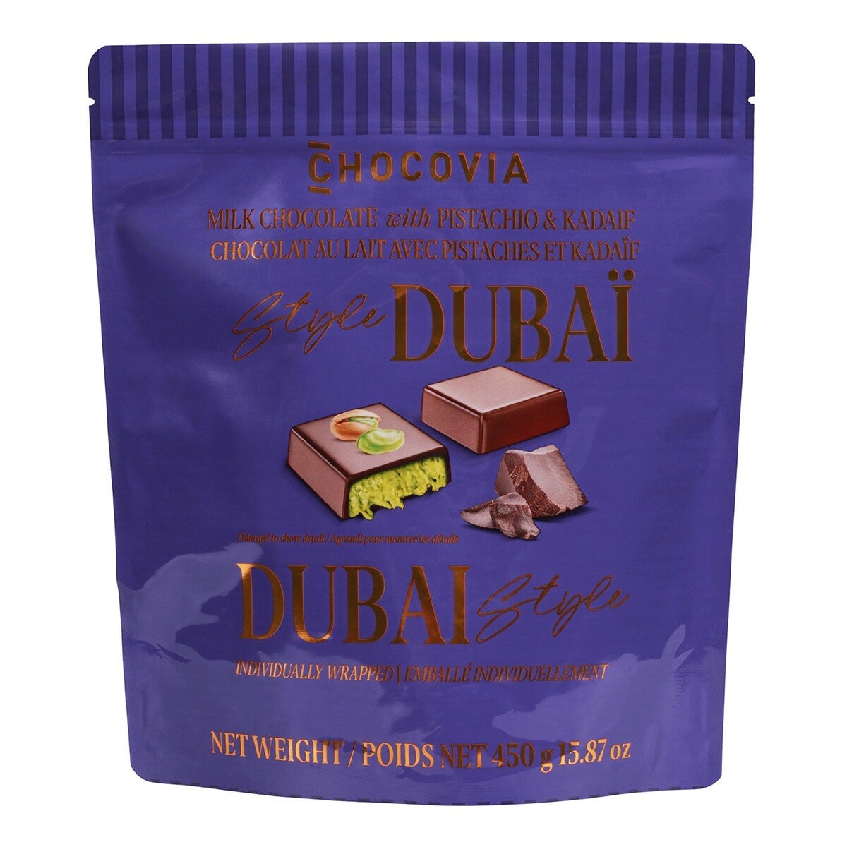 Chocovia 杜拜風格巧克力 450公克