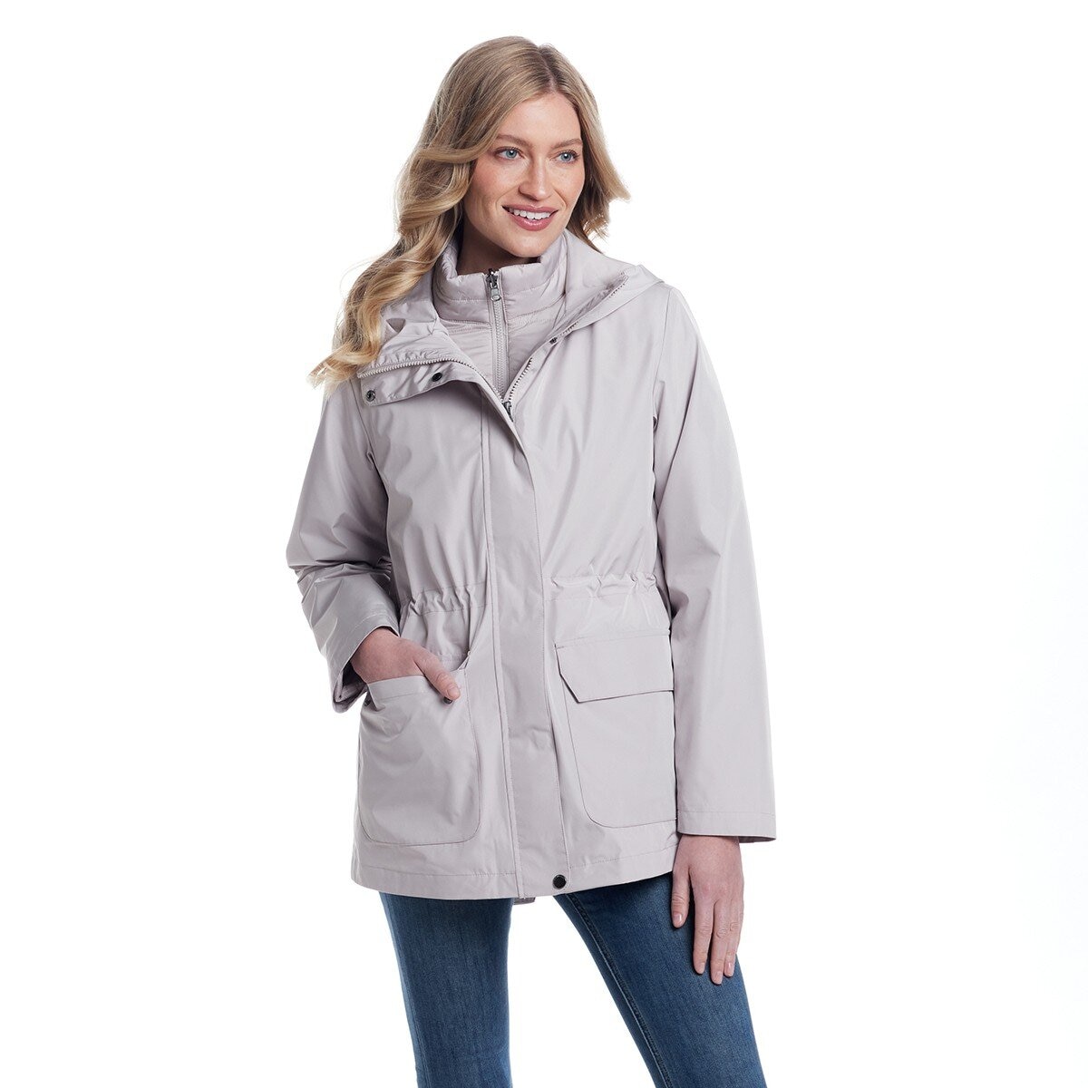 Weather Roof 女三合一防風連帽外套