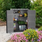 Lifetime 4.5呎 X 2.3呎儲藏屋 含層架