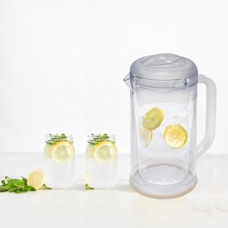 日本製雙層冷水壺 1.7公升 X 6件組