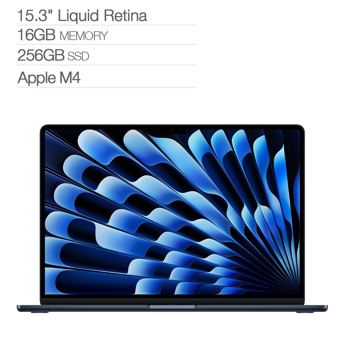 Apple 15吋 MacBook Air 搭配 Apple M4 晶片 10 核心 CPU 10 核心 GPU 16GB 256GB SSD