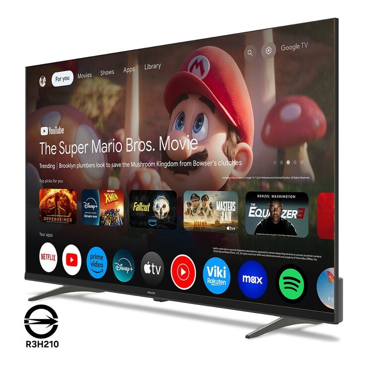飛利浦 43吋 4K Google TV顯示器 43PUH7630/96 飛利浦 43吋 4K Google TV顯示器 43PUH7630/96