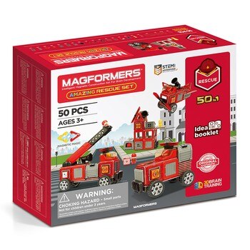 Magformers 磁性建構片-創意救難車 Magformers 磁性建構片-創意救難車