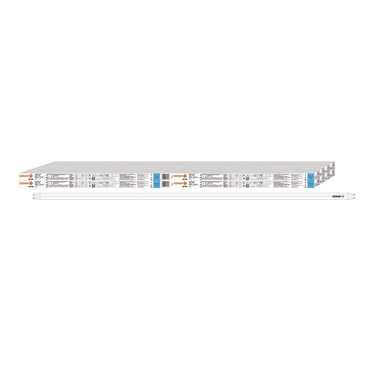 歐司朗 明亮LED 16W 4呎 CNS T8 雙端燈管 8入 白光