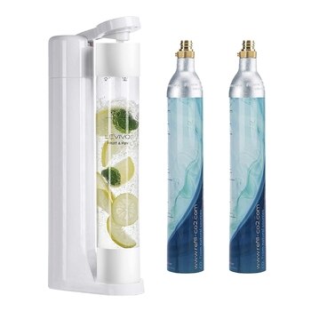 Levivo 氣泡水機組 機身+氣瓶 2入+水瓶 1入 Levivo 氣泡水機組 機身+氣瓶 2入+水瓶 1入