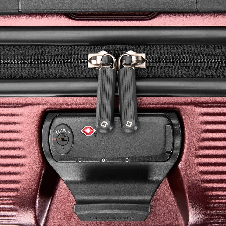 Samsonite Element Xlt 22吋 + 30吋 行李箱 二入組 酒紅色