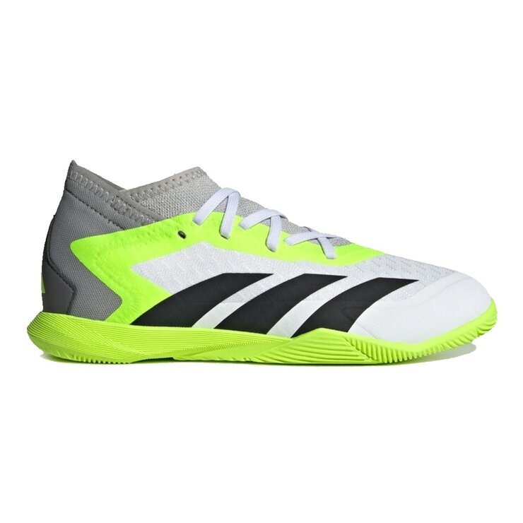 Adidas 兒童室內足球鞋 Predator Accuracy.3 IN IE9449 螢光黃 Adidas 兒童室內足球鞋 Predator Accuracy.3 IN IE9449 螢光黃