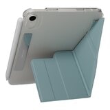 MAGEASY Facet 全方位支架透明背蓋保護套 iPad mini 7 2024 / A17 Pro / iPad mini 6 2021 寧靜藍