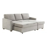 Coddle 布面多功能L型沙發床