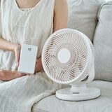 正負零 9吋桌面3D循環風扇 白 CQS-K110 正負零 9吋桌面3D循環風扇 白 CQS-K110