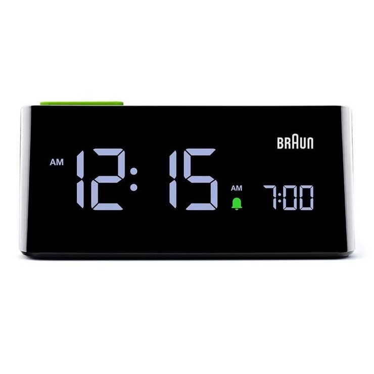 德國百靈 VA LCD 時鐘 黑 #BC16BUS