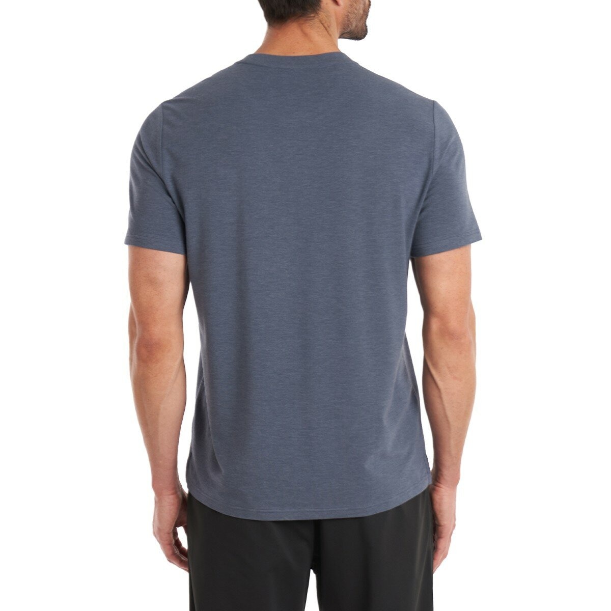RVCA 男Logo短袖運動上衣 深藍 RVCA 男Logo短袖運動上衣 深藍