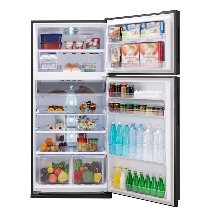 夏普 583公升玻璃鏡面變頻雙門冰箱 SJ-GD58V-SL