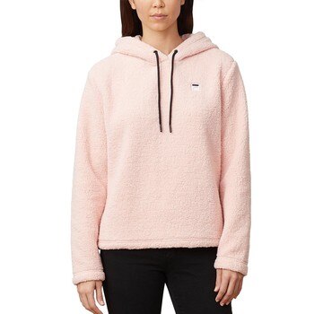 Fila 女刷毛連帽長袖上衣 粉 XL Fila 女刷毛連帽長袖上衣 粉 XL