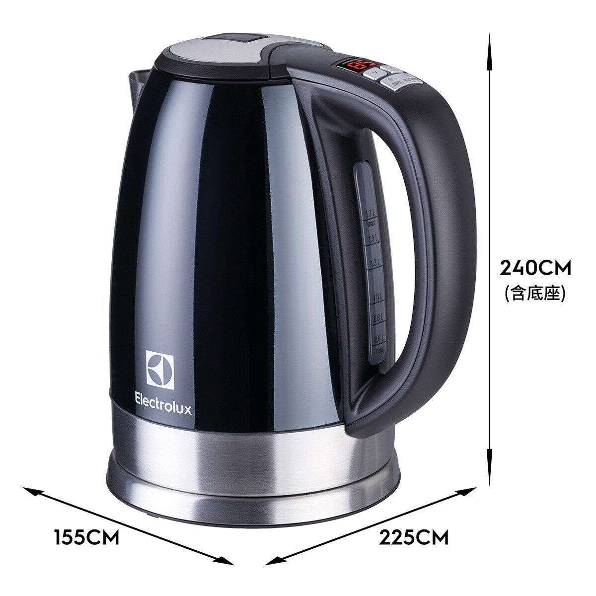 伊萊克斯 溫控電茶壺 1.7公升 EEK7700K