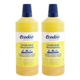 易可多 地板傢俱黑皂環保清潔劑 1公升 X 2入 易可多 地板傢俱黑皂環保清潔劑 1公升 X 2入