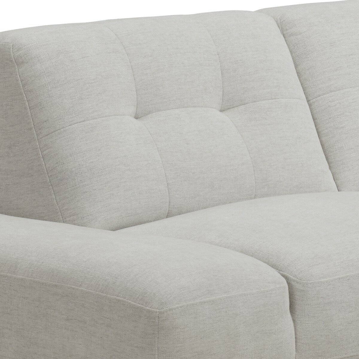 Aiden & Ivy 布面L型沙發