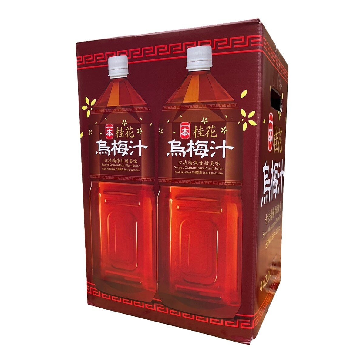 一本桂花烏梅汁 2公升 X 4入
