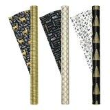 科克蘭 雙面包裝紙 金色