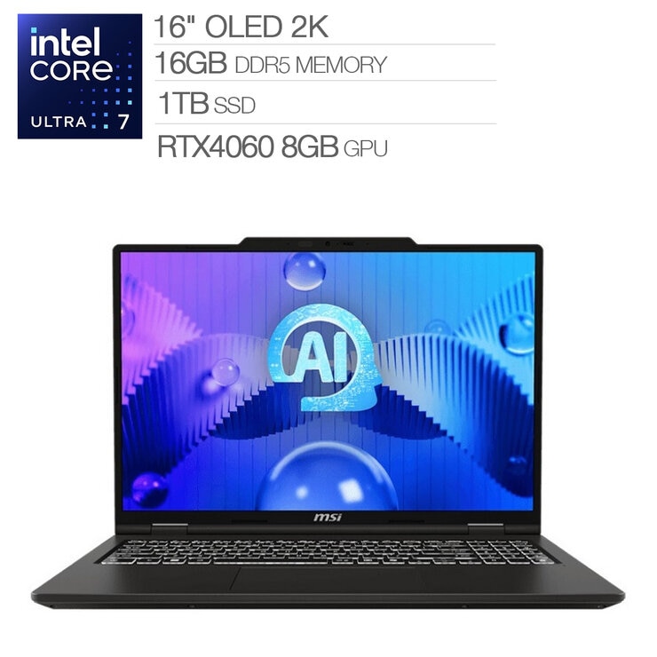 MSI VenturePro 16 16吋 Copilot + PC AI 筆記型電腦 A1VFG-015TW