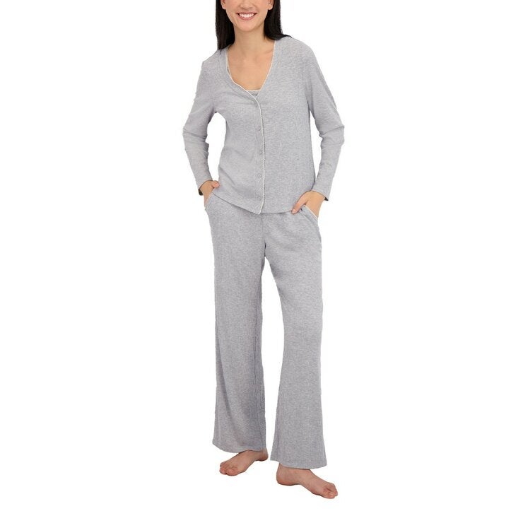 Lucky Brand 女睡衣 3件組 灰 Lucky Brand 女睡衣 3件組 灰