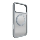 MAGEASY MagStand 360 M 磁吸旋轉支架防摔手機殼 iPhone 17 Pro Max(迷霧) + 鏡頭保護貼Lenz(午夜) + Vetro 9H 鋼化玻璃保護膜