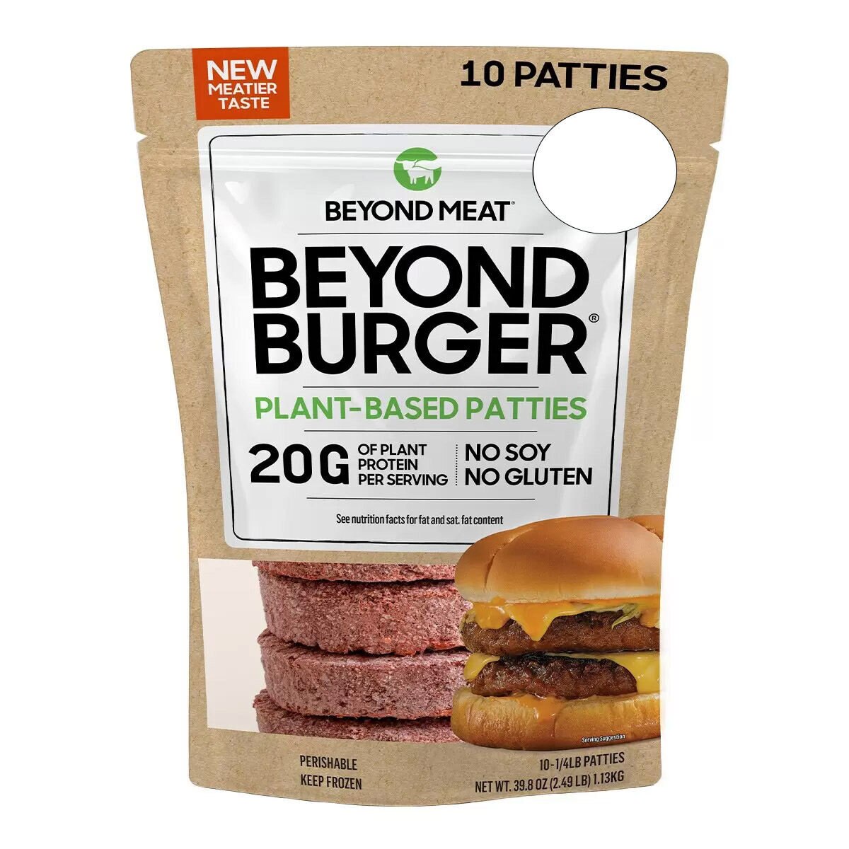 Beyond Meat 冷凍蔬食漢堡排113公克X 10入| Costco 好市多