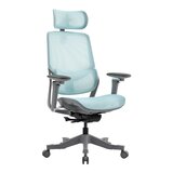 ERGOKING S5 人體工學椅 灰框藍網