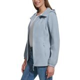 Calvin Klein 女防風連帽外套 淺藍