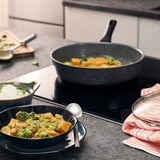 Zwilling 德國雙人 Terreno Plus系列 陶瓷不沾深煎鍋 28公分