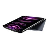 MAGEASY Lift 增高支架保護殼 適用於 iPad Air 13吋 2025 M3 / 2024 M2 & iPad Pro 12.9吋 2022 M2 - 2018 阿拉斯加藍