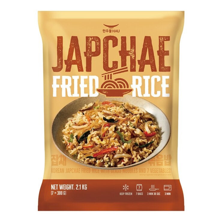 Hau 冷凍韓式雜菜粉絲拌飯 300公克 X 7包 Hau 冷凍韓式雜菜粉絲拌飯 300公克 X 7包