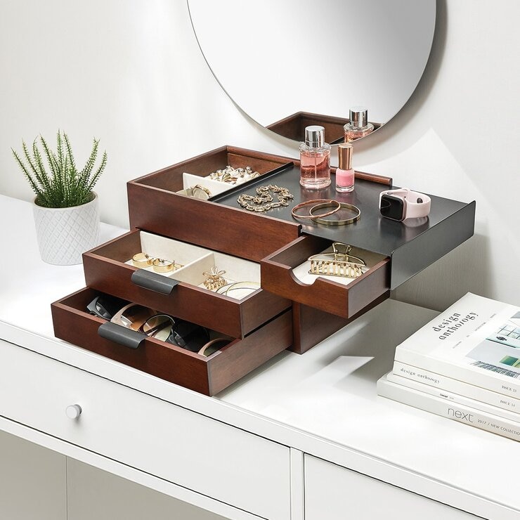 Umbra 木製珠寶飾品收納盒