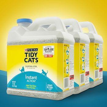 Tidy Cats 高效清香凝結罐裝貓砂 6.35公斤 X 3罐 Tidy Cats 高效清香凝結罐裝貓砂 6.35公斤 X 3罐