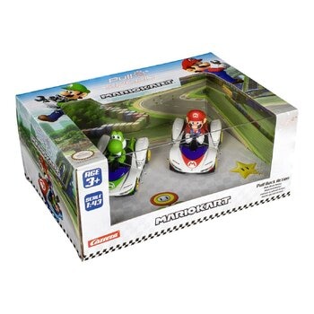 Carrera Mario Kart 1:43 P之翼迴力車 2入組 / 3歲以上
