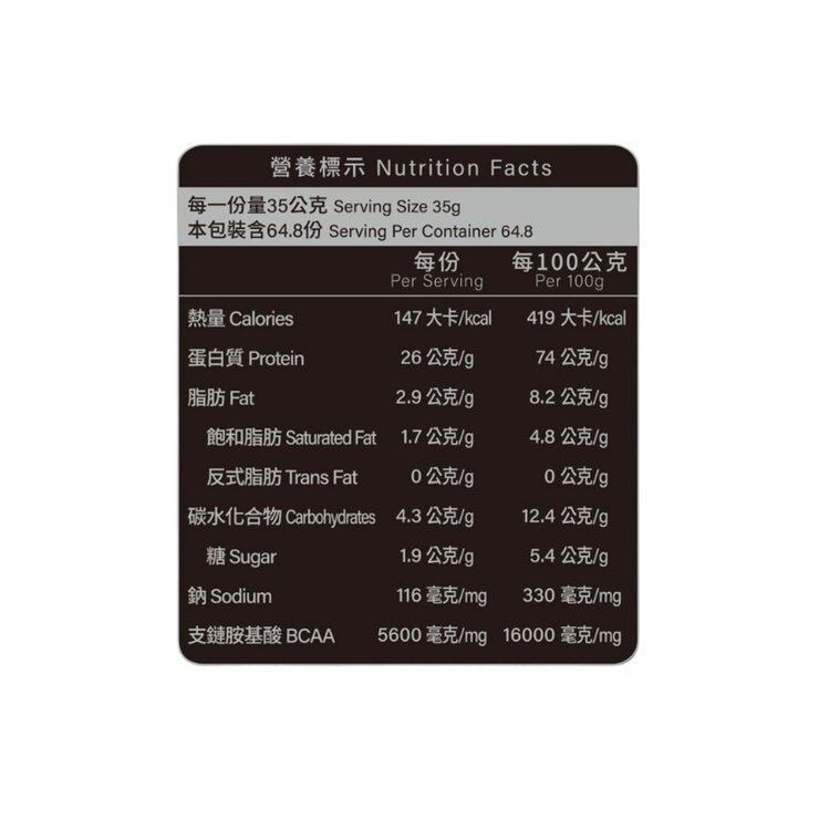 Red Cow Smart Energy Pure Whey Protein Unsweetened Dark Chocolate Flavor 2.27 kg