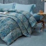 Hotel Grand 雙人白鵝絨可水洗子母被 180公分 X 210公分 藍