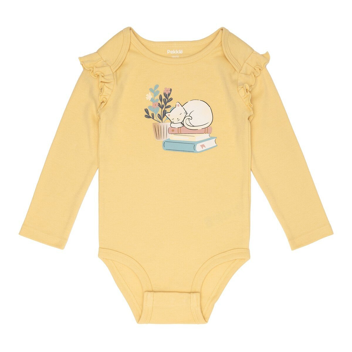 Pekkle 嬰兒秋冬服飾四件套組 蜜蜂 18M