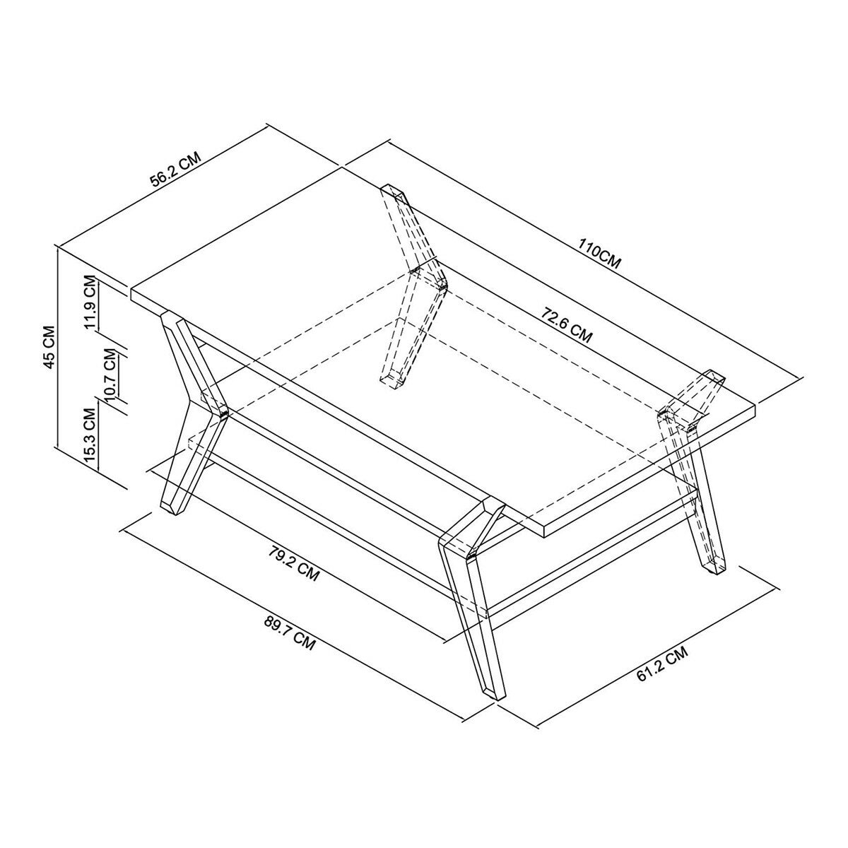 Bentley Designs Kristen 咖啡桌