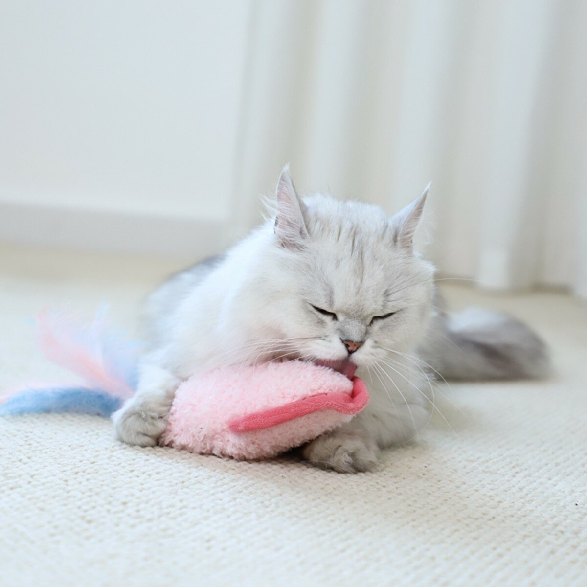 Gigwi 海洋風寵物貓玩具 4 入組 Gigwi 海洋風寵物貓玩具 4 入組