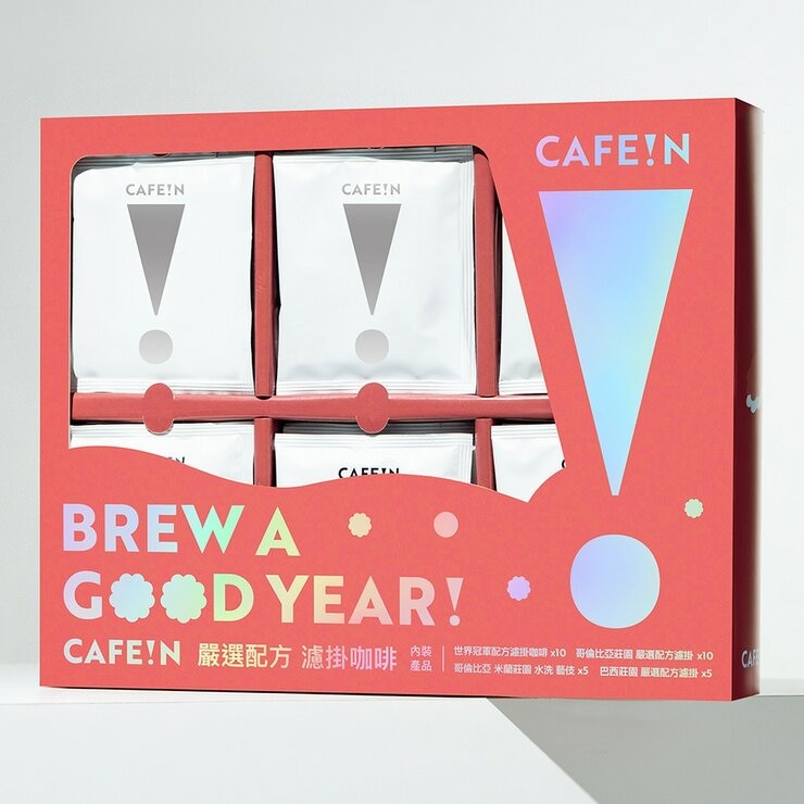 硬咖啡 嚴選配方濾掛咖啡禮盒 10公克 X 30入