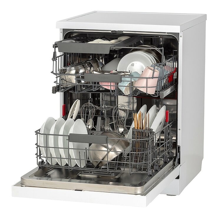 惠而浦 60公分獨立式洗碗機 WDFS2R4PWETW