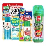 金鳥魔緣斷噴霧劑 1入 + 金鳥泰好噴油性殺蟲劑 1入 + 日本金鳥噴一下空間防蚊蠅噴霧劑 1入