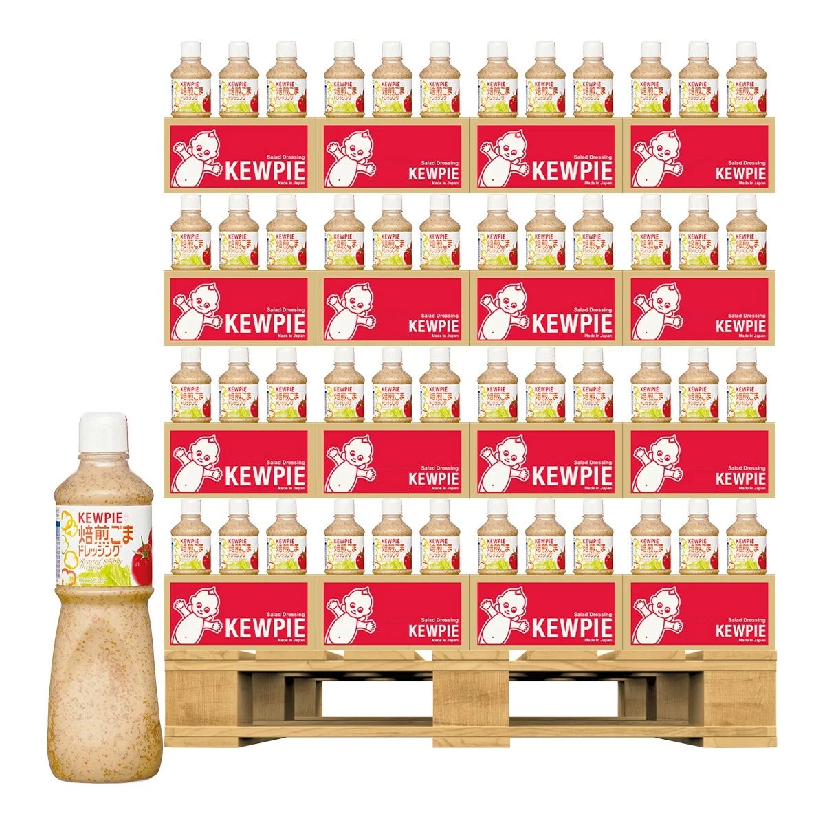 Kewpie 焙煎胡麻醬 1公升 X 432入 商品圖 1