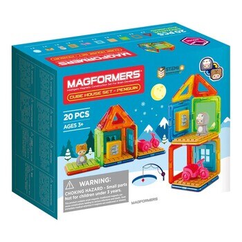 Magformers 磁性建構片 企鵝的家