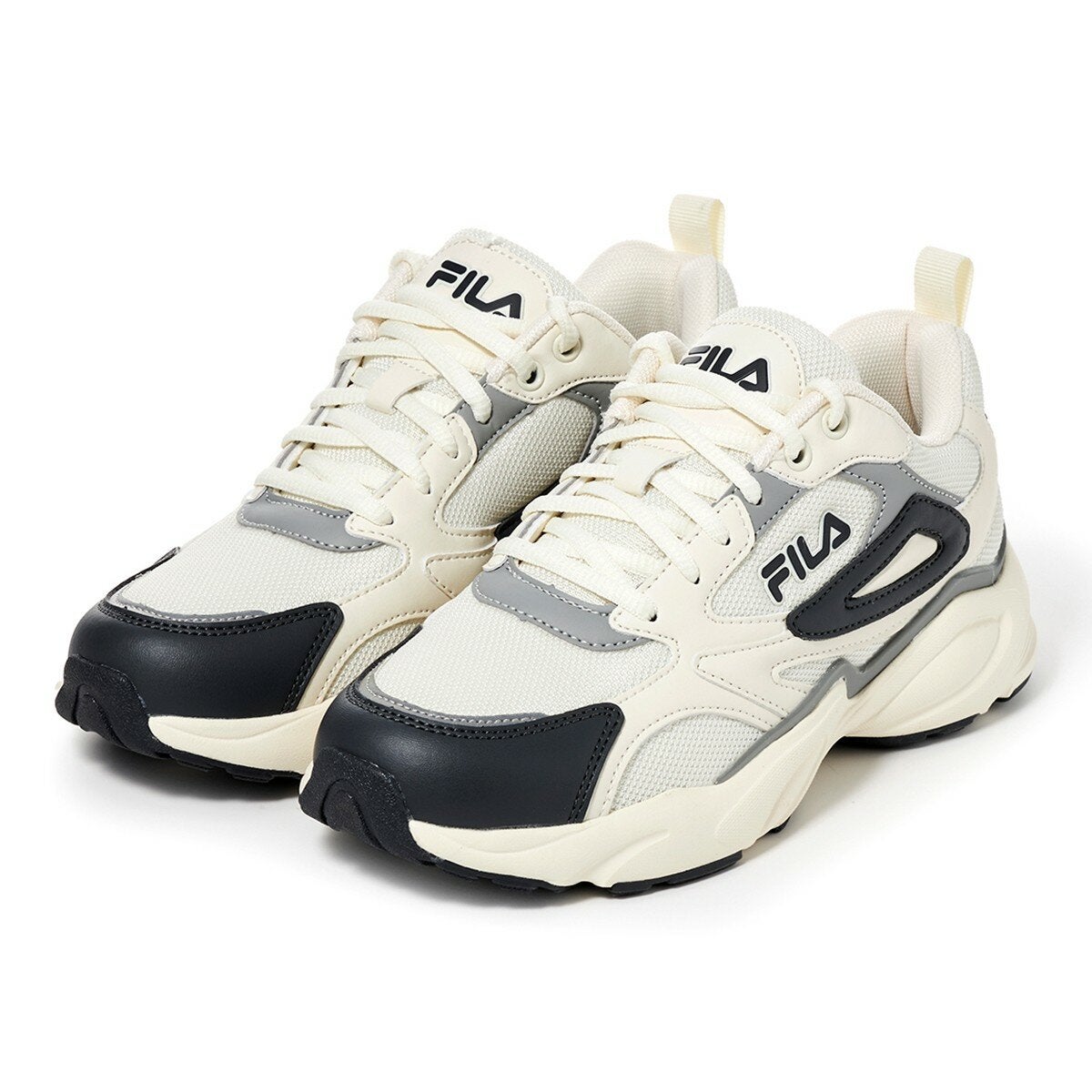 Fila 男慢跑鞋 米白 Fila 男慢跑鞋 米白