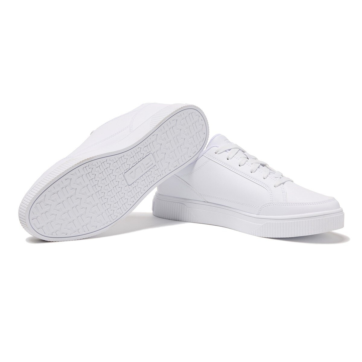 Fila 女休閒運動鞋 白 & 白 US 9